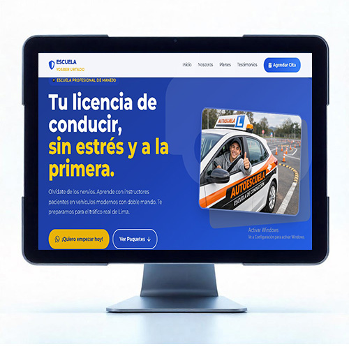 Escuela de conducción profecional